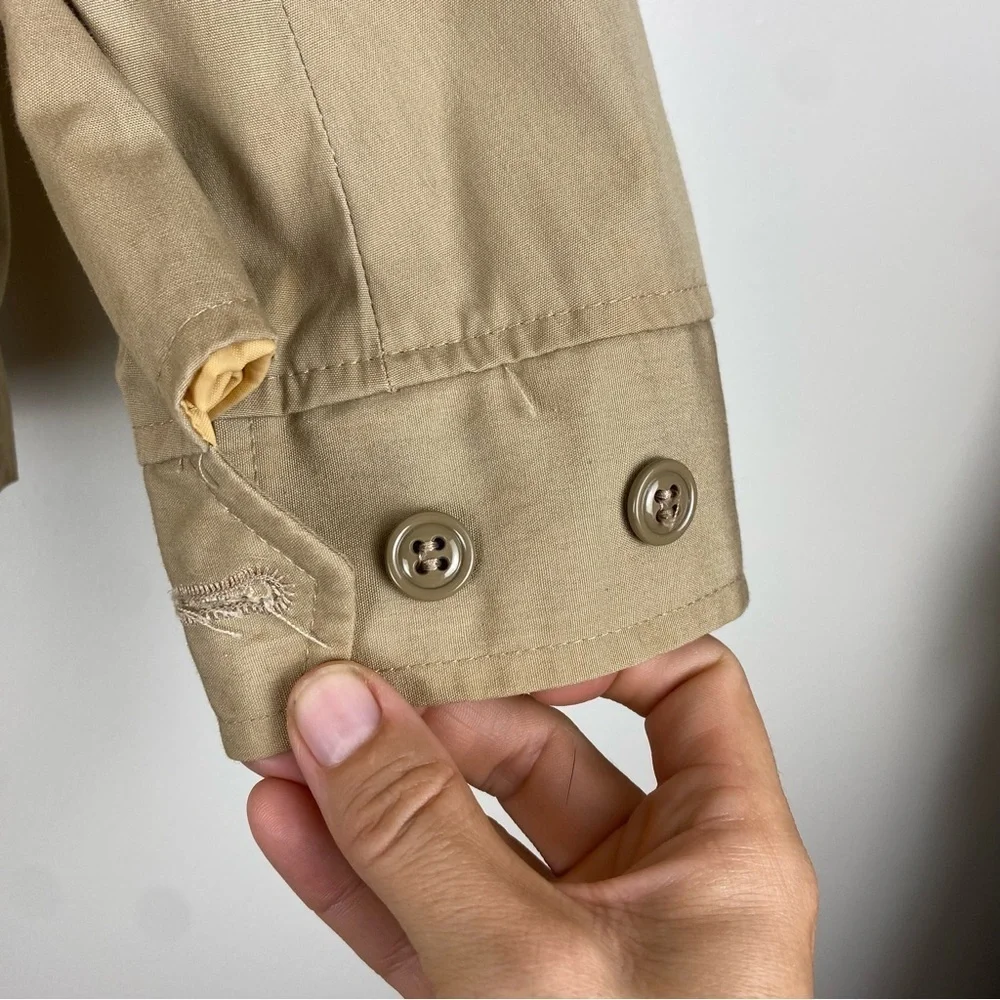 Vintage 60s US Navy Creighton Windbreaker Jacket + Removable Liner 42R